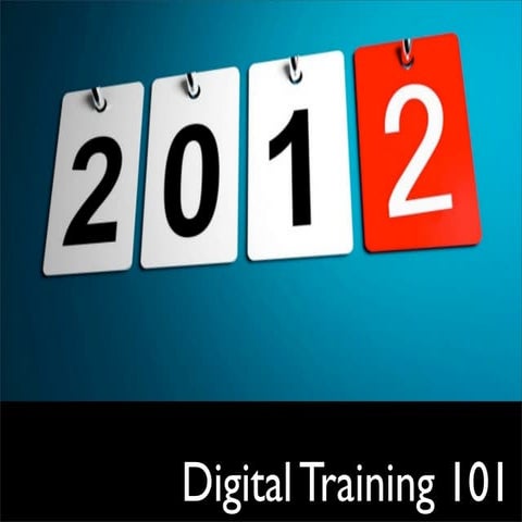 Digital training 101 final