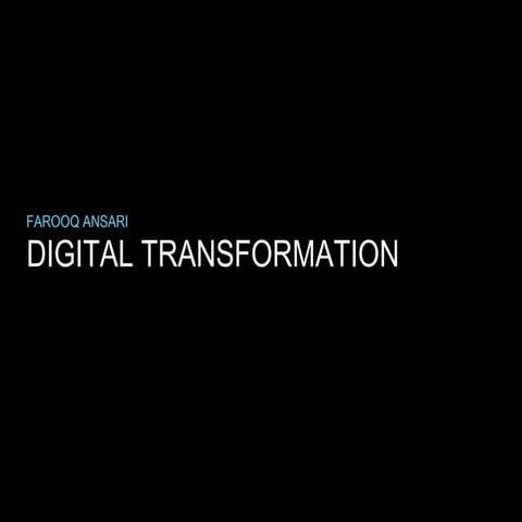 Digital Transformation