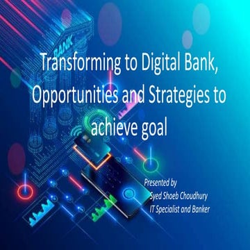 4IR and Digital Transformation Opportunities and Strategies to  achieve goal