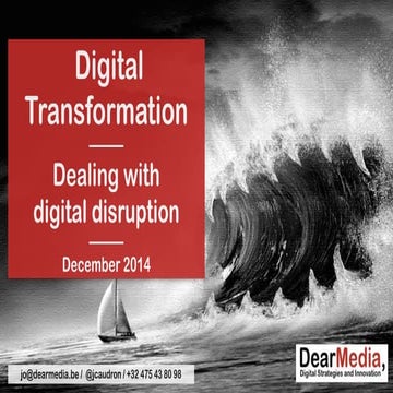 Digital transformation by Jo Caudron