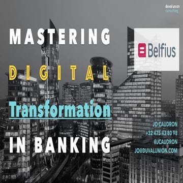Digital Transformation in Corporate Banking