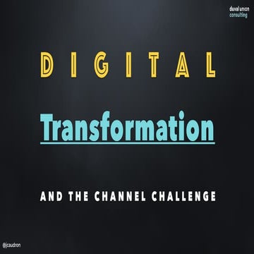 Digital Transformation of the Channel