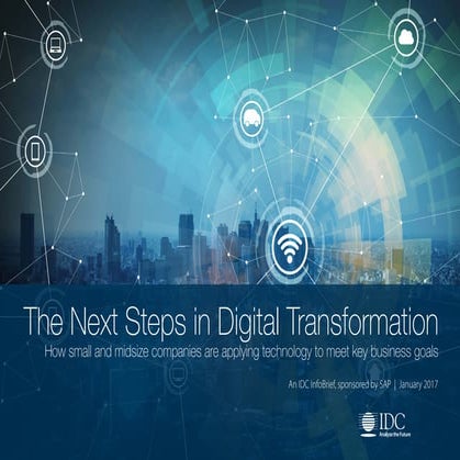 IDC: The Next Steps in Digital Transformation