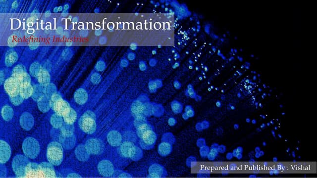 Digital Transformation