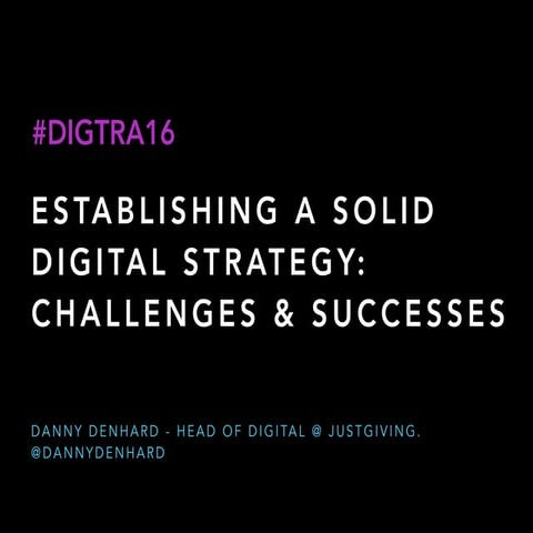 Digital transformation - Social Media Strategy for 2017 