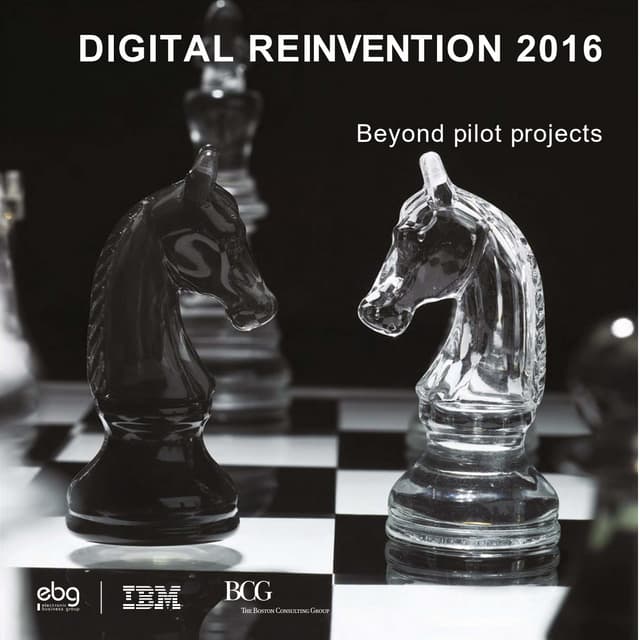 Digital industrialization 2016 - International version