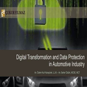 Digital Transformation and Data Protection