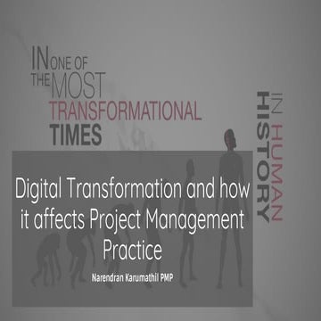 Digital transformation and how it affects project management