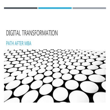 Digital Transformation Careers