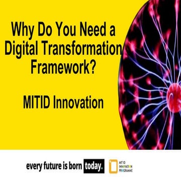 Digital Transformation Framework Mit Id Innovation Pptx