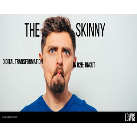 Digital Transformation in B2B: James Smee, LEWIS Purestone