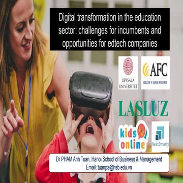 Digital transformation in education - how should schools change?