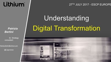 Understanding Digital transformation 