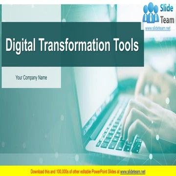 Digital Transformation Tools PowerPoint Presentation Slides