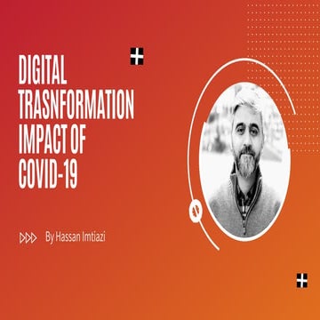Digital transformation Impact - COVID- 19