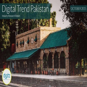 Digitz: Digital Trends Report -October 2015