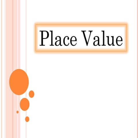 Place Value and Decimals