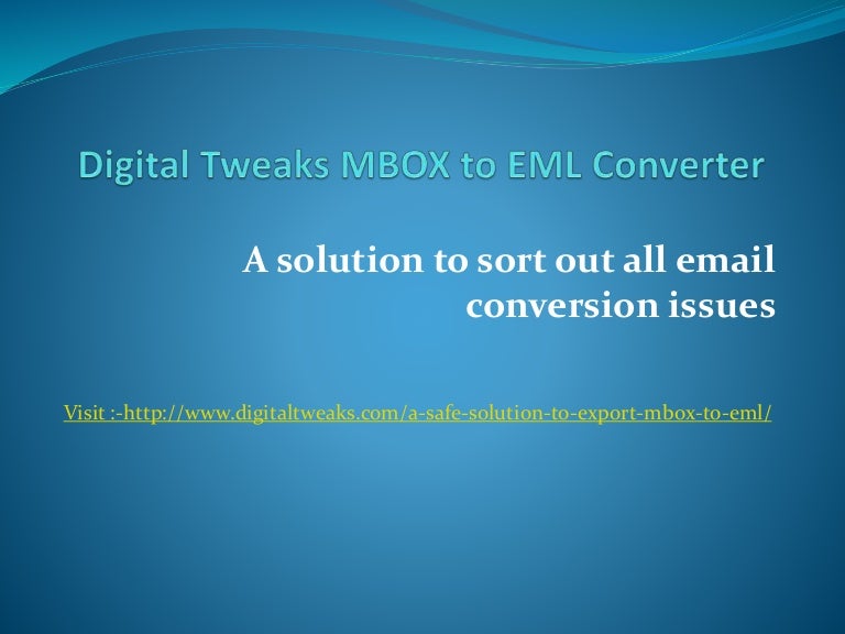 Eml converter for mac