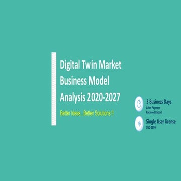 Digital Twin Market by Type, Application, Technology and Region: Global Indus...