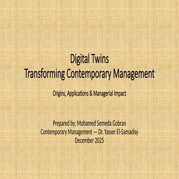 Digital Twins: Revolutionizing Management with Real-Time Virtual Models ...