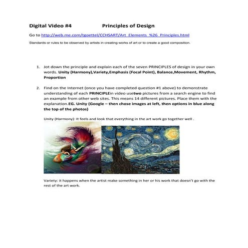 Digital Video#4   Principles Of Design
