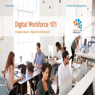 Digital workforce 101 — Elizabeth Marsh