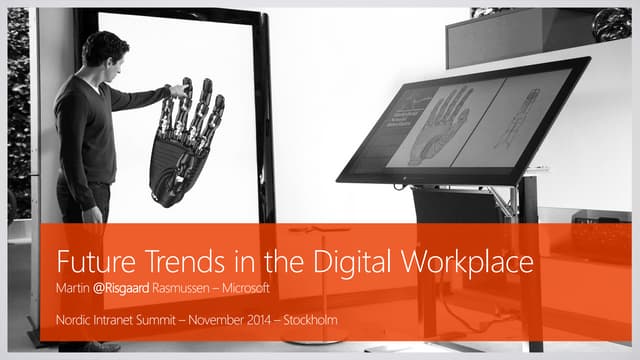 Future Trends in the Digital Workplace
