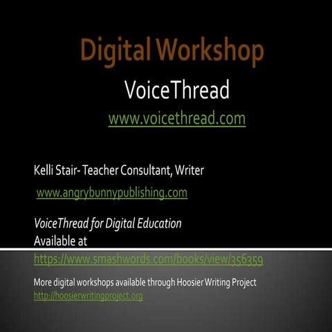 VoiceThread presentation