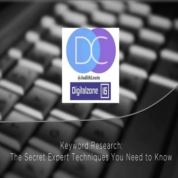 Keyword Research: The Secret Expert Techniques You Need to Know