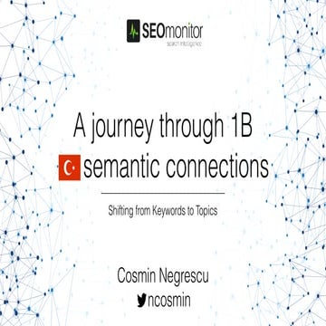 A journey through 1 billion Turkish semantic connections