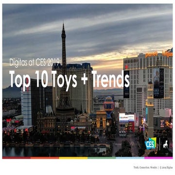 CES 2019: Top 10 Toys + Trends