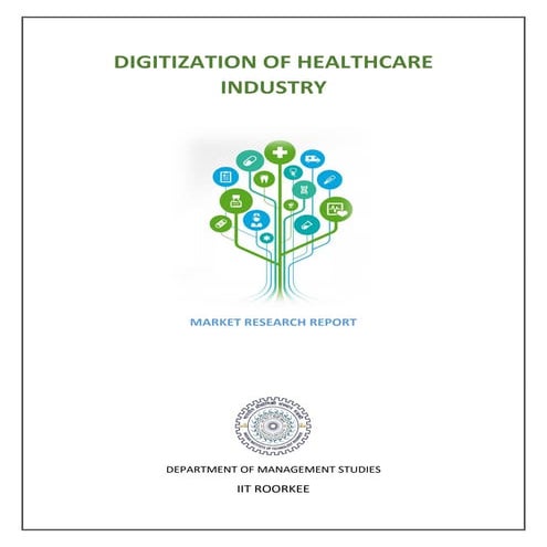 Digitization of healthcare industry