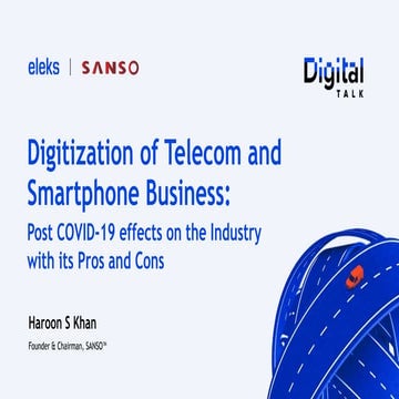Digitization of Telecom and Smartphone Business: Post-COVID-19 Effects on the...