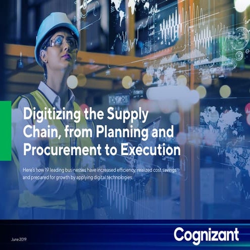Digitizing the Supply Chain, from Planning and Procurement to Execution