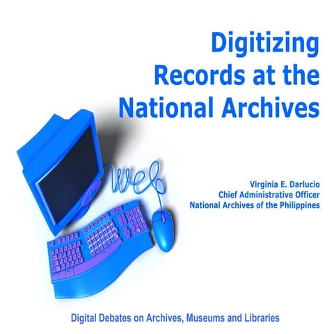 Digitizing Records At The National Archives