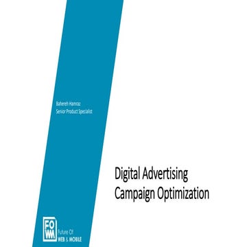 ابزارهای بهینه سازی تبلیغات دیجیتال - باهره همراز