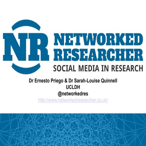 Networked Researcher at the AHRC Digital Transformations Moot