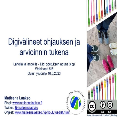 Digivälineet ohjauksen ja arvioinnin tukena 16.5.23