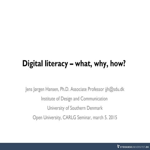 Dig literacy 050315