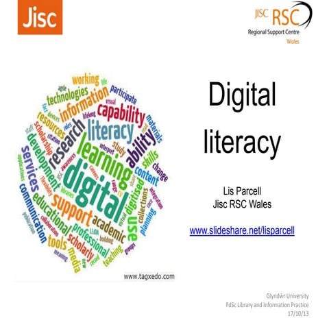 Digital literacy for Glyndŵr University 170913
