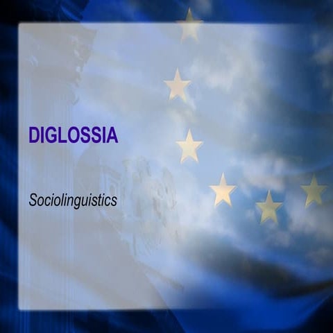 Diglossia