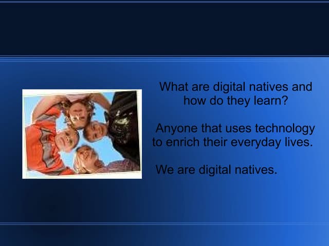 Dig Natives Trng