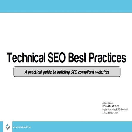 Technical SEO Best Practices