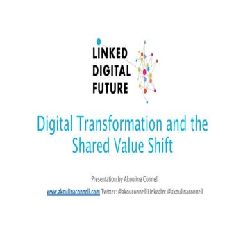 Digital Transformation and the Shared Value Shift