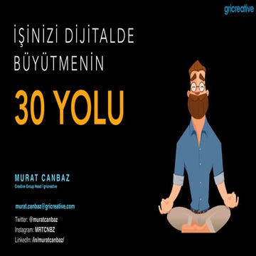 İşinizi dijitalde büyütmenin 30 yolu var