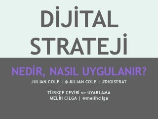 Dijital Strateji