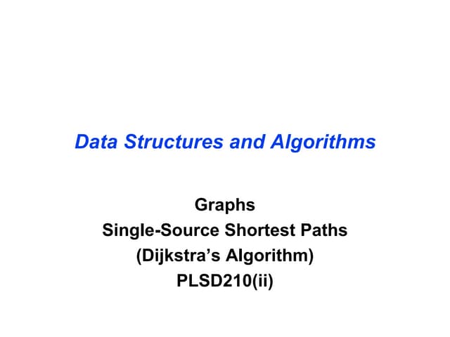 Dijkstra c