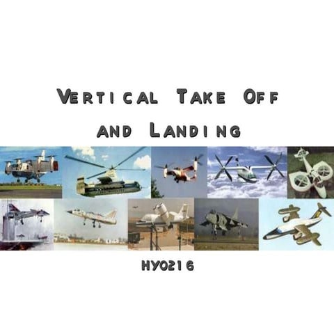 Dikey iniş ve kalkış yapabilen hava araçları