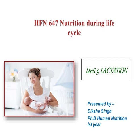 Lactation | PPTX