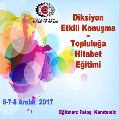 Diksiyon, Hitabet ve Sunum Teknikleri